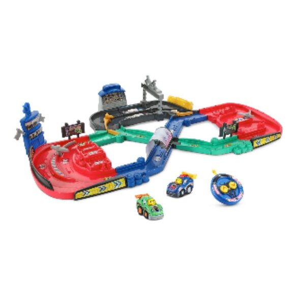 VTech Go! Go! Smart Wheels Checkered Flag Motorize 4.5ft Track Set🆕⌚📦🏃💨🚚 - Picture 6 of 16